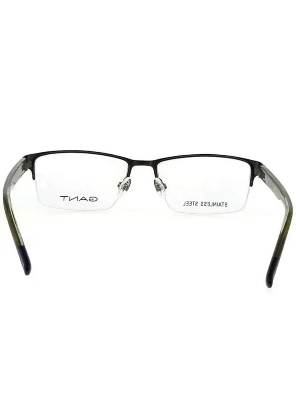 GANT Men's Half Rim Gunmetal (009) GA3071 Eyeglass Frames  57-17-145   NEW